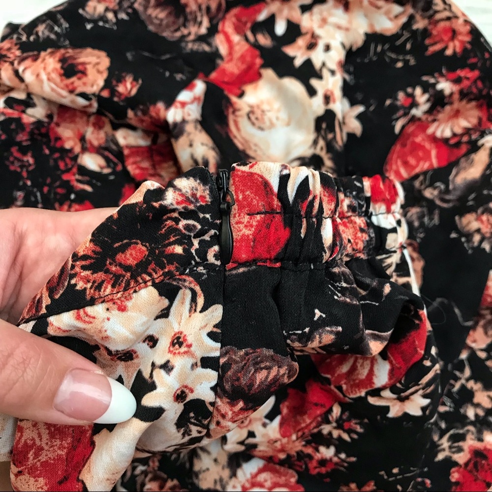 NWOT Vintage Inspired Floral Maxi Skirt - Picture 2 of 6